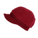 Bonnet Casquette Rouge Femme Beret Angora Tendance Holda BONNETS Nyls Création