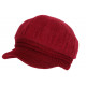 Bonnet Casquette Rouge Femme Beret Angora Tendance Holda BONNETS Nyls Création