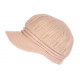 Bonnet Casquette Rose Poudre Femme Beret Angora Holda BONNETS Nyls Création