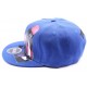 Snapback YMCMB bleu avec transfert CASQUETTES YMCMB