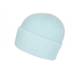 Bonnet Angora Bleu Ciel en Laine Douce et Classe Antje BONNETS Nyls Création