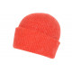 Bonnet Angora Orange en Laine Douce et Classe Antje BONNETS Nyls Création