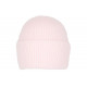 Bonnet Angora Rose Clair en Laine Douce et Classe Antje BONNETS Nyls Création