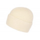 Bonnet Angora Beige en Laine Douce et Classe Antje BONNETS Nyls Création