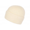 Bonnet Angora Beige en Laine Douce et Classe Antje BONNETS Nyls Création