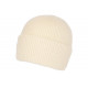 Bonnet Angora Beige en Laine Douce et Classe Antje BONNETS Nyls Création