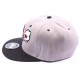 Snapback Hip Hop grise avec visière noire ANCIENNES COLLECTIONS divers