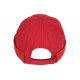 Bonnet Docker Rouge en Coton Style Marin Miki Keroet BONNETS Nyls Création