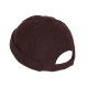 Bonnet Docker Velours Marron en Coton Look Marin Miki Kerouak BONNETS Nyls Création