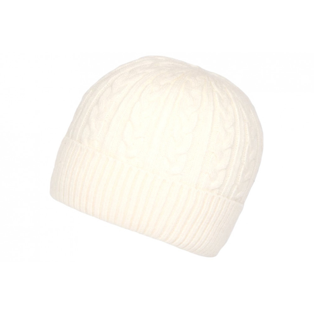 Bonnet toque polyester, accessoire tricot femme, chapka tricotée