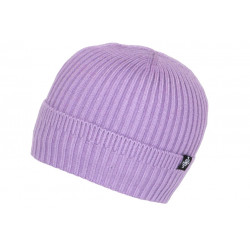 Bonnet Violet Laine Douce Doublure Polaire Chaude Dula BONNETS Nyls Création