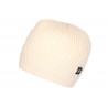 Bonnet Beige Laine Douce Doublure Polaire Chaude Dula