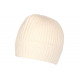 Bonnet Beige Laine Douce Doublure Polaire Chaude Dula BONNETS Nyls Création