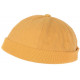 Bonnet Docker Jaune en Coton Homme et Femme Tendance Hodok BONNETS Nyls Création