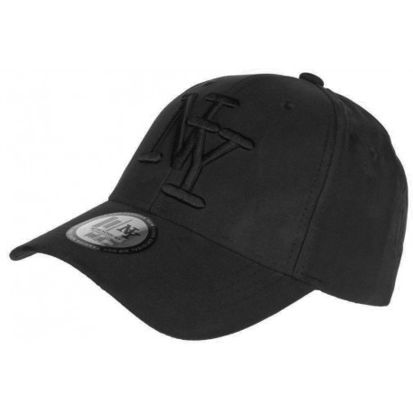 Casquette NY Daim Noire Classe Visiere Baseball Utchy CASQUETTES Hip Hop Honour