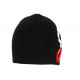 Bonnet Tete de Mort Tirant la Langue Noir Look Biker Fashion BONNETS Nyls Création