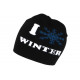 Bonnet I Love Winter Flocon Bleu Tendance en Laine BONNETS divers