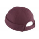 Bonnet Docker Bordeaux en Laine Léon Montane BONNETS Nyls Création