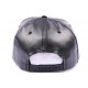 Snapback JBB Couture Noir façon imitation cuir ANCIENNES COLLECTIONS divers