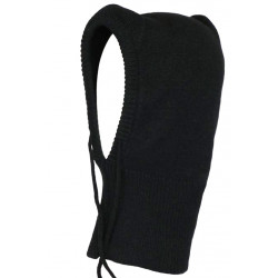 Cagoule Noire Tendance Balaclava Laine Classe Balak Cagoule Nyls Création