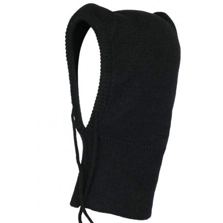 Cagoule Noire Tendance Balaclava Laine Classe Balak Cagoule Nyls Création