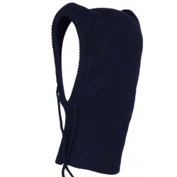 Cagoule Bleue Marine Tendance Balaclava Laine Classe Balak Cagoule Nyls Création