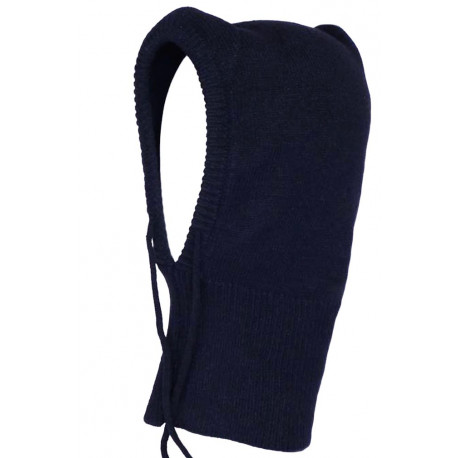 Cagoule Bleue Marine Tendance Balaclava Laine Classe Balak Cagoule Nyls Création