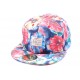 Casquette Snapback JBB Couture Florale Bleue Rouge ANCIENNES COLLECTIONS divers