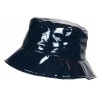 Chapeau Pluie Bleu Marine Bob Impermeable Vernis Pluyx CHAPEAUX Nyls Création