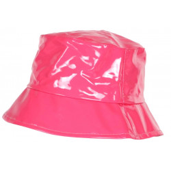 Chapeau Pluie Rose Tendance Bob Impermeable Vernis Pluyx CHAPEAUX Nyls Création