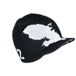 Bonnet Casquette Martinique 972 Madinina Noir et Blanc BONNETS Hip Hop Honour