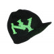 Bonnet Casquette New York Noir et Vert en Laine Tendance et Chaude Matnyx BONNETS Hip Hop Honour