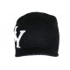 Bonnet Casquette New York Noir et Blanc en Laine Tendance et Chaude Matnyx BONNETS Hip Hop Honour