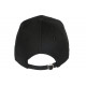 Casquette Time Is Money Doree et Noire Vintage en Coton Baseball CASQUETTES Nyls Création