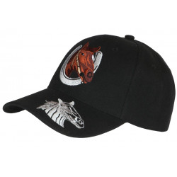 Casquette Cheval Marron dans Fer a Cheval Fashion Baseball CASQUETTES Nyls Création