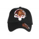 Casquette Cheval Marron et Noire Look Equitation Baseball CASQUETTES Nyls Création