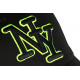 Casquette NY Jaune Fluo et Noire Classe Visiere Baseball Broadwyx CASQUETTES Hip Hop Honour