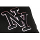 Casquette NY Rose Pâle et Noire Classe Visiere Baseball Broadwyx CASQUETTES Hip Hop Honour