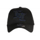 Casquette NY Bleue Marine et Noire Classe Visiere Baseball Broadwyx CASQUETTES Hip Hop Honour