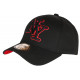 Casquette NY Rouge et Noire Classe Visiere Baseball Broadwyx CASQUETTES Hip Hop Honour