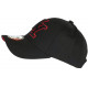 Casquette NY Rouge et Noire Classe Visiere Baseball Broadwyx CASQUETTES Hip Hop Honour