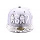 Casquette Snapback JBB Couture ASAP Grise Serpent ANCIENNES COLLECTIONS divers