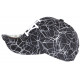 Casquette NY Noire et Blanche Fashion Baseball Spider CASQUETTES Hip Hop Honour