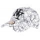 Casquette NY Blanche et Noire Fashion Originale Baseball Spider CASQUETTES Hip Hop Honour