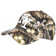 Casquette NY Marron Fleurs Tropicales Tendance Baseball Wildyx CASQUETTES Hip Hop Honour