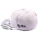 Snapback NY Grise avec visère Zèbre ANCIENNES COLLECTIONS divers