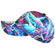 Casquette Enfant Requin Bleue et Rose Originale Wild NY Baseball 7 a 12 ans Casquette Enfant Hip Hop Honour