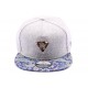 Snapback NY Grise visière imprimée ANCIENNES COLLECTIONS divers