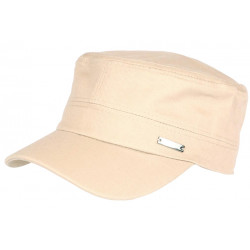 Casquette Militaire Marron Sable Army en Coton Tendance Clyff CASQUETTES Léon montane