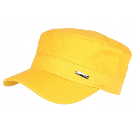 Casquette Militaire Jaune Army en Coton Tendance Clyff CASQUETTES Léon montane